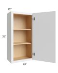 Metro White 18x36 Wall Cabinet 