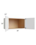 Metro White 30x18x24 Wall Cabinet 
