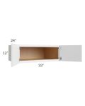 Metro White 33x12x24 Wall Cabinet 