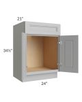 Charlotte Grey 24" Vanity Sink Base Cabinet