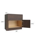 Tuscan Kona Brown 36" Farm Sink Base Cabinet