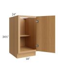Portland Sand 18" Full Height Door Base Cabinet
