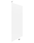 Dakota White 48x96 Finished Back Panel