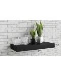 Vienna Black 24" Floating Shelf