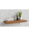 Portland Walnut 30" Floating Walnut Shelf