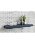 Midtown Blue Shaker 36" Floating Shelf