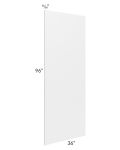 Southport White Shaker 36x96x3/4 Finished Panel
