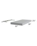 Asheville Grey Shaker 30" Floating Shelf