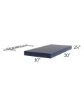 Bayville Blue 30" Floating Shelf