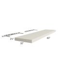Asheville Cloud Shaker 60" Floating Shelf