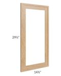 Vienna Timber 15x30 Clear Glass Door (Cabinet Sold Separately)