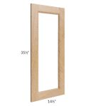 Tuscan Timber 15x36 Clear Glass Door (Cabinet Sold Separately)