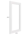 Tuscan Cloud 18x42 Clear Glass Door (Cabinet Sold Separately)
