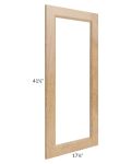 Tuscan Timber 18x42 Clear Glass Door (Cabinet Sold Separately)
