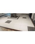 Dimensions Glacier 3 x 24 Bull Nose Porcelain Tile