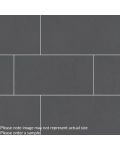 Dimensions Graphite 4" x 12" Bull Nose Porcelain Tile