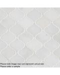 Greecian White Arabesque Pattern Polished