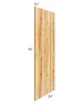 Rustic Shaker 24x96 Refrigerator End Panel