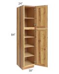 Rustic Shaker 18x84 Utility Cabinet