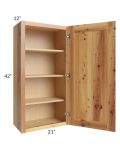 Rustic Shaker 21 x42 Wall Cabinet