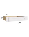 Midtown Cloud Shaker 30" Vanity Knee Drawer (Trimmable to 24")