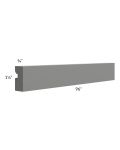 Milan Grey Gloss Light Rail Molding
