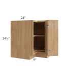 Tuscan Timber 33" Lazy Susan Base Cabinet