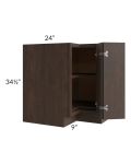 Vienna Kona Brown 33" Lazy Susan Base Cabinet