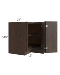 Vienna Kona Brown 36" Lazy Susan Base Cabinet