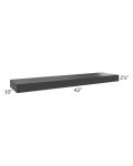 Onyx Black Shaker 42" Floating Shelf