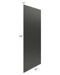 Onyx Black Shaker 42x96 Plywood Edge Banded Panel