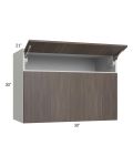Milan Cafe 30x30x21 Microwave Wall Cabinet
