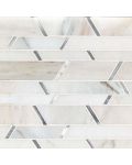 Metro Silver Backsplash Mosaic Tile