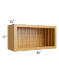 Glazed Praline 30x15 Plate Rack