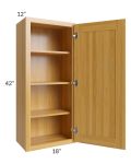 Glazed Praline 18x42 Wall Cabinet