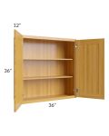 Glazed Praline 36x36 Wall Cabinet