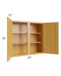Glazed Praline 39x36 Wall Cabinet