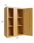 Glazed Praline 27x36 Blind Corner Wall Cabinet
