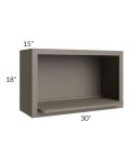 Tuscan Stone 30x18 Microwave Wall Cabinet