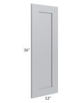 Asheville Grey Shaker 36" Wall Decorative End Panel