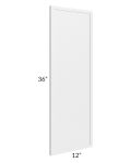 Township White 36" Wall Decorative End Panel