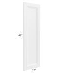Bayville White 42" Wall Decorative End Panel