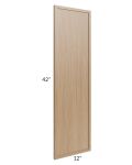 Township Rift Oak 42" Wall Decorative End Panel