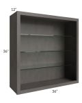 36x36 Wall Cabinet (No Doors) To Be Used With Glass Doors