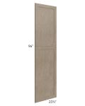 Cobblestone Grey 96" Tall Decorative End Panel