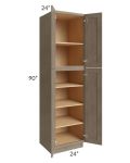 Cobblestone Grey 24x90 Utility Cabinet
