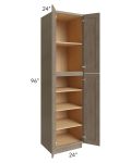 Cobblestone Grey 24x96 Utility Cabinet