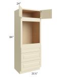 Casselton Ivory 31.5x84 Oven Cabinet
