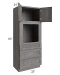 Providence Slate Grey 33x84 Oven Cabinet