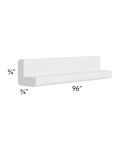Venetian White Gloss 96" Outside Corner Molding